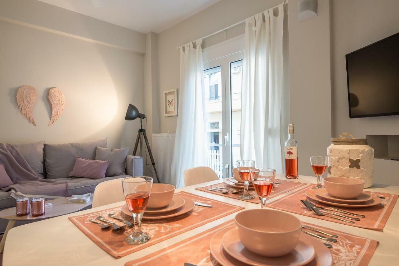 "Sunbow Earth"- Boutique New Apt In Dowtown Athene Buitenkant foto
