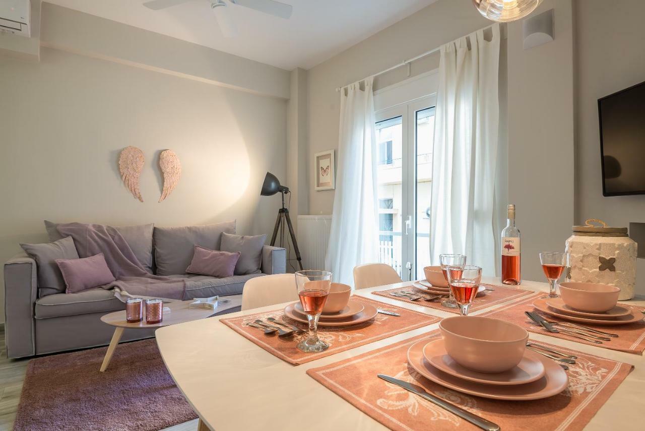 "Sunbow Earth"- Boutique New Apt In Dowtown Athene Buitenkant foto